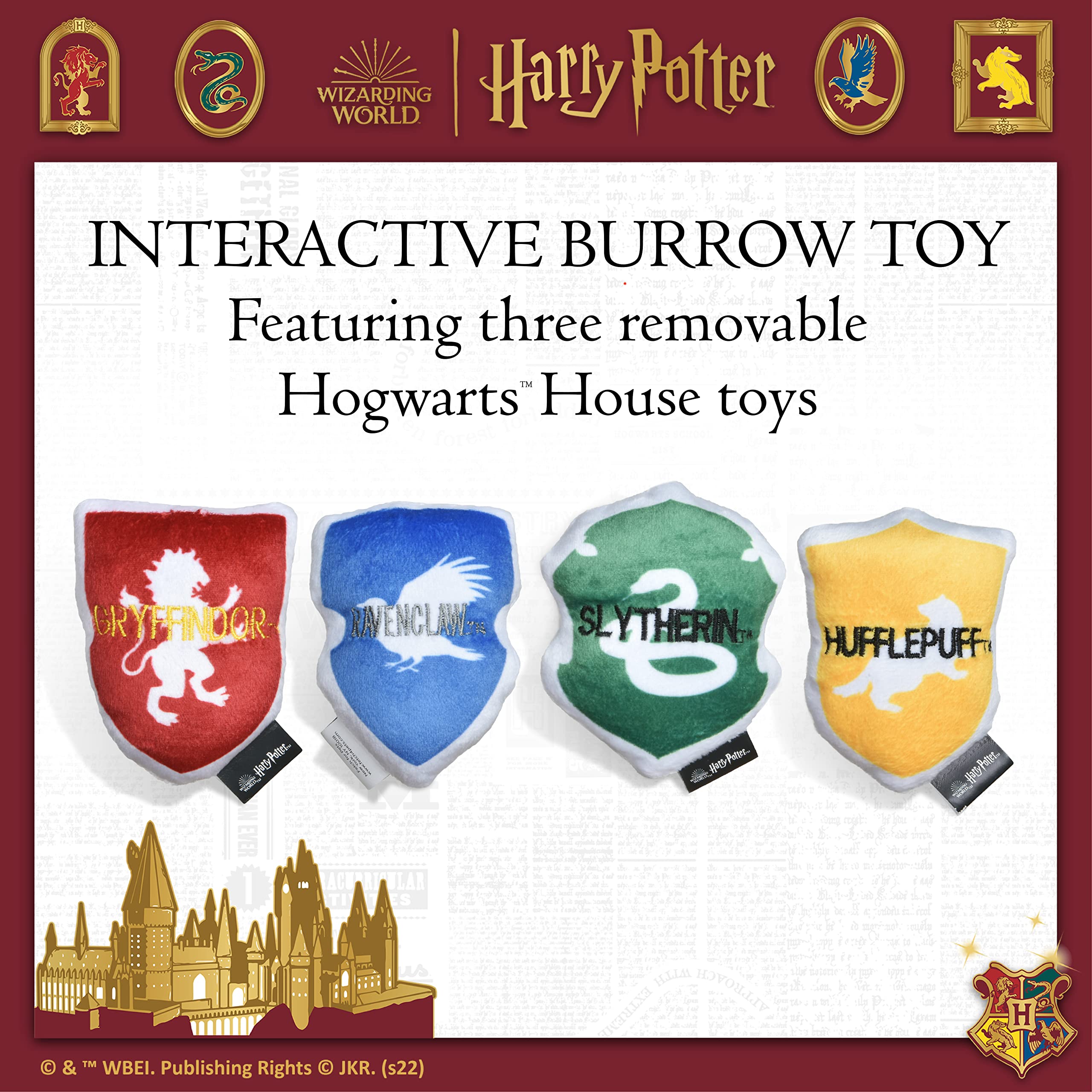 Harry Potter chapeau-trieur-burrow-crinkle, texture craquante qui attire l'attention.