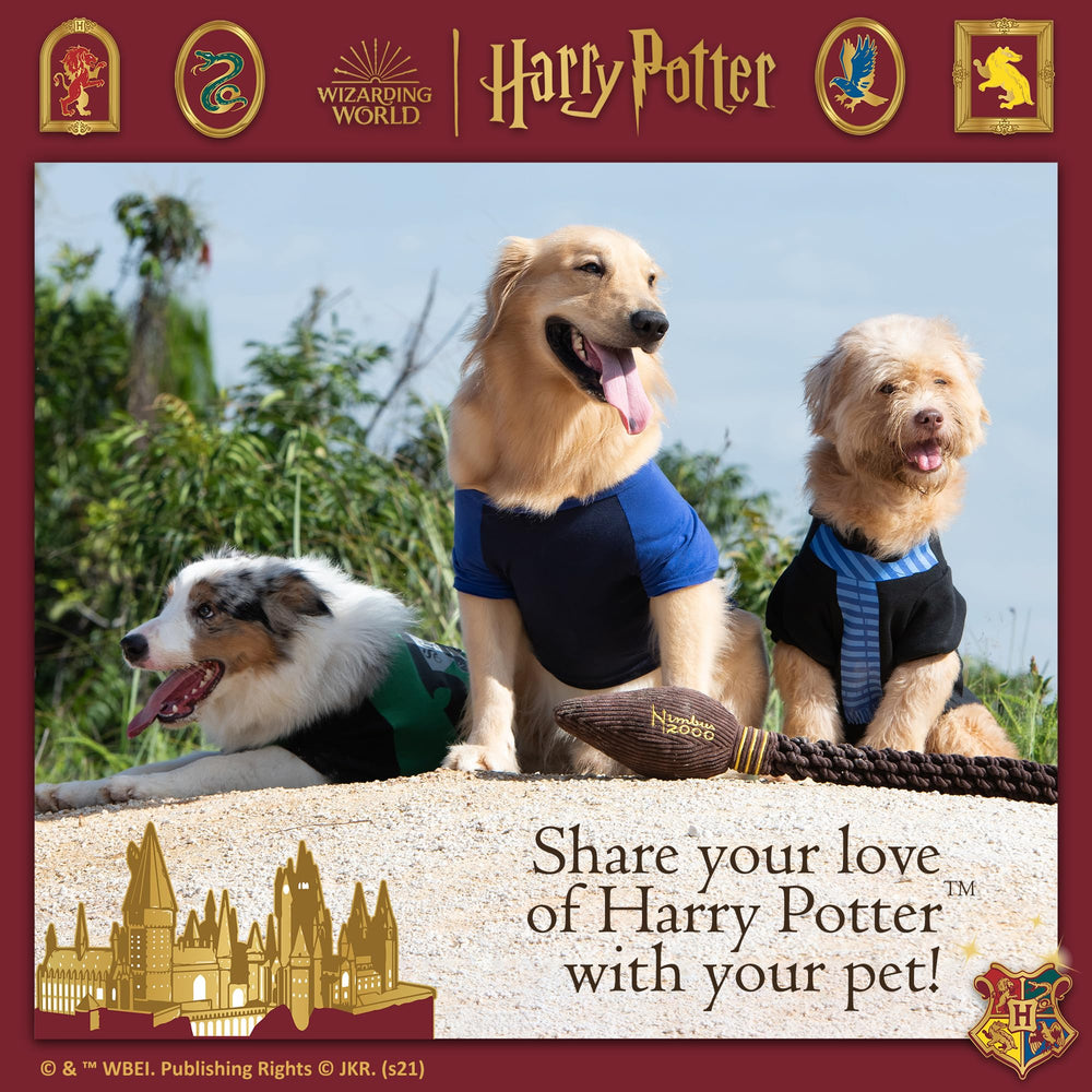 Harry Potter Nimbus 2000 – jouet pour chien, idéal pour portage, lancer et mâchouillage.