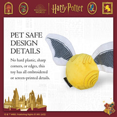 Jouet Harry Potter Snitch, design licencié, idéal pour câlins et jeux.