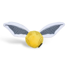 Harry Potter Snitch pour chien avec texture douce et son crissant lors du jeu.