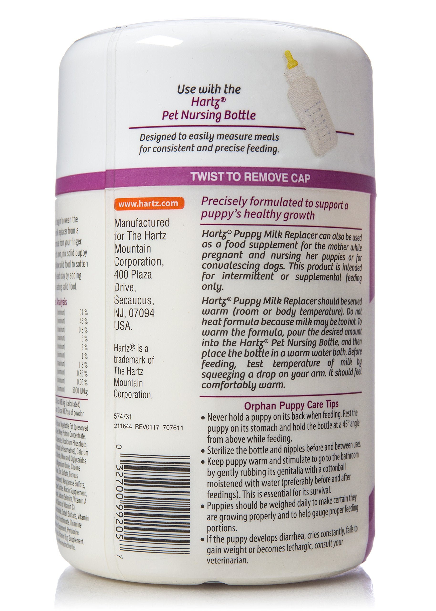 Hartz calcium pour chiots, soutien des os solides.