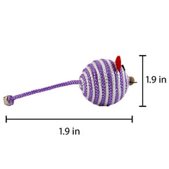 Hartz Cattraction: petites souris en sisal avec cataire naturelle pour exploration sécurisée.