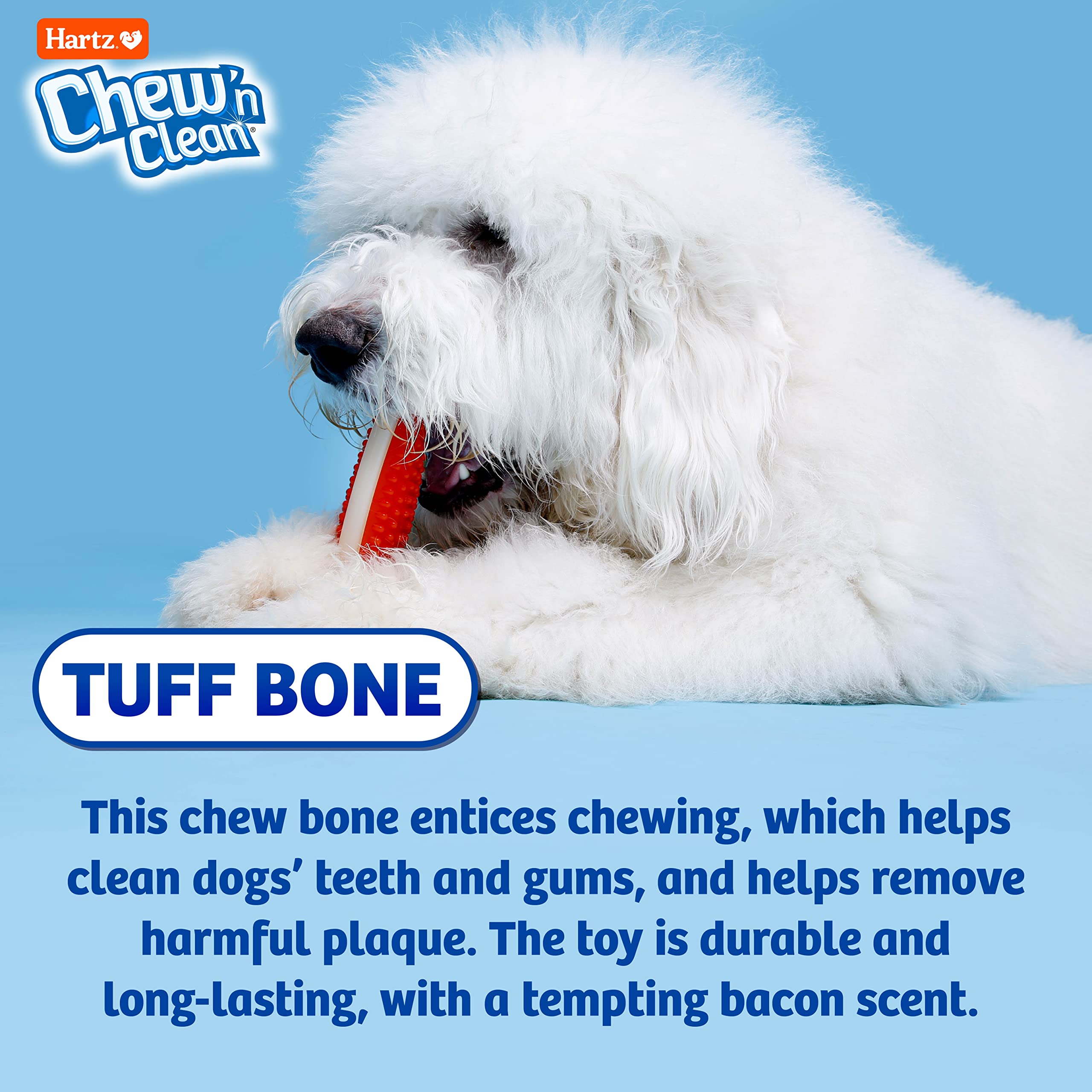 Hartz Chew N Clean Tuff Bone XL – matériau nylon et polyuréthane durable