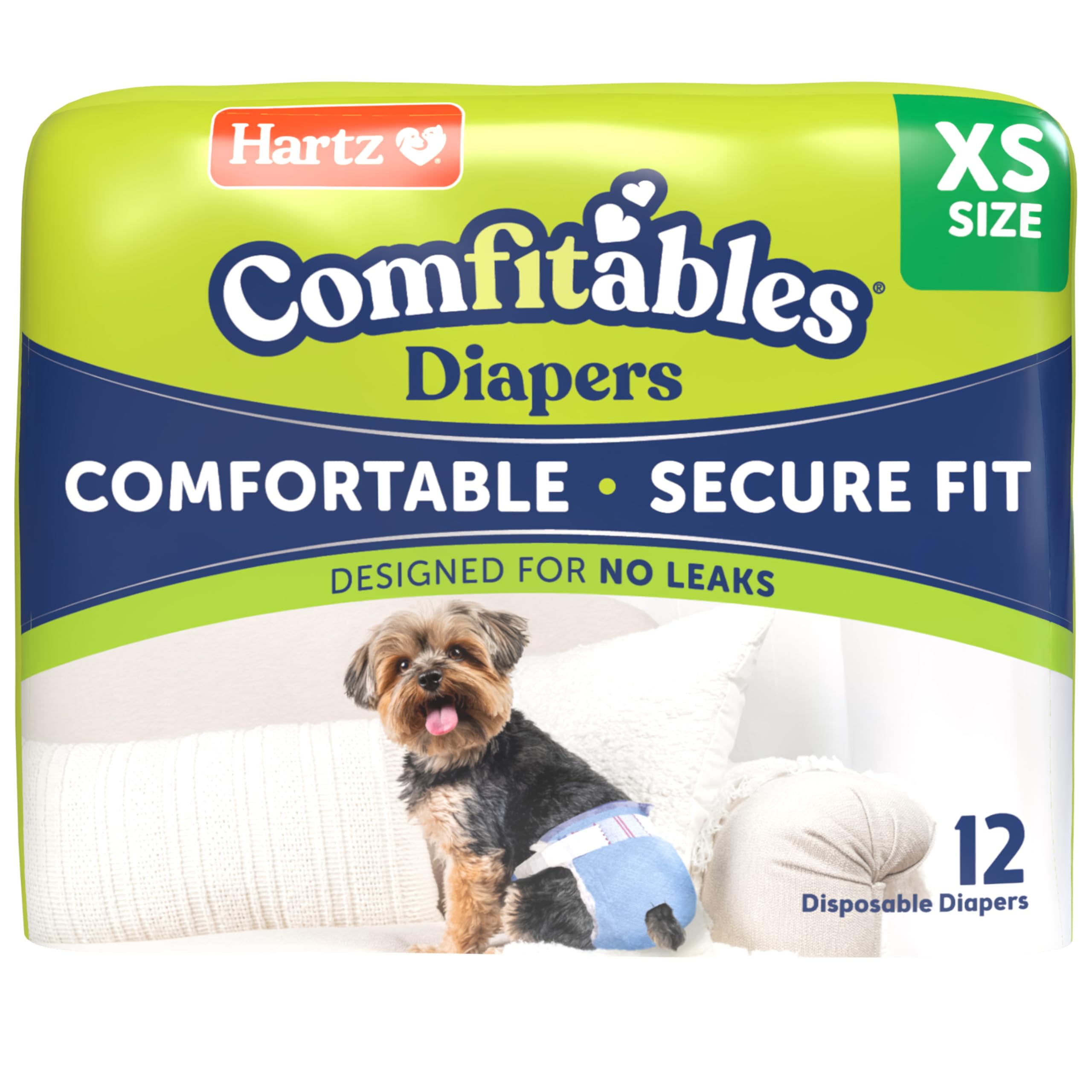 Hartz Comfitables emballage facile à ouvrir, pratique pour commencer rapidement.