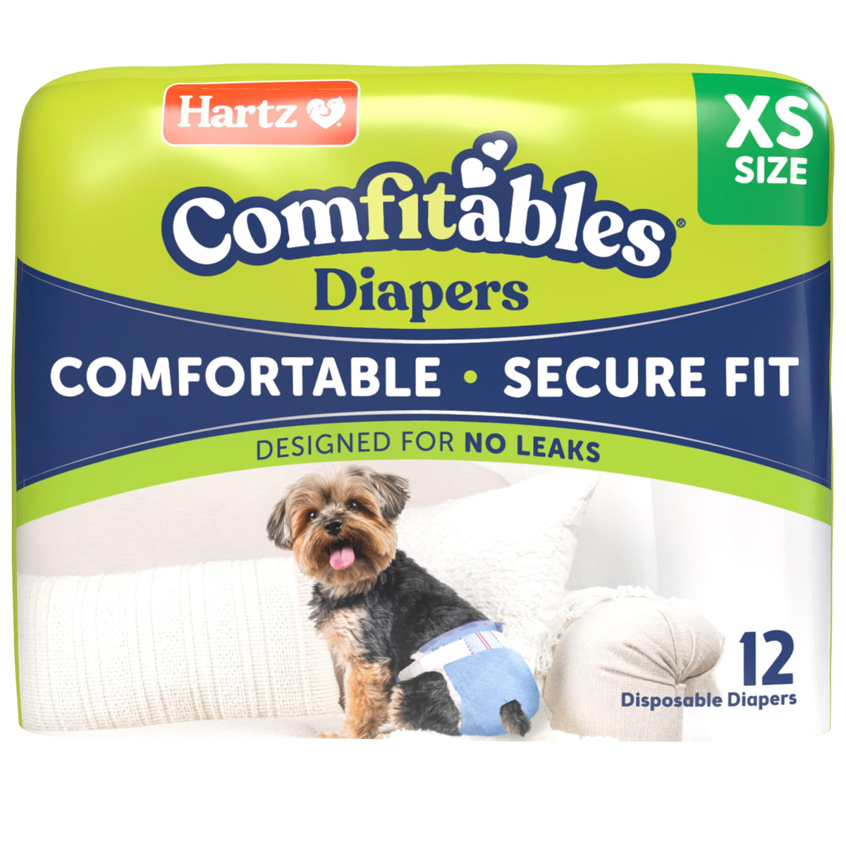 Hartz Comfitables emballage facile à ouvrir, pratique pour commencer rapidement.