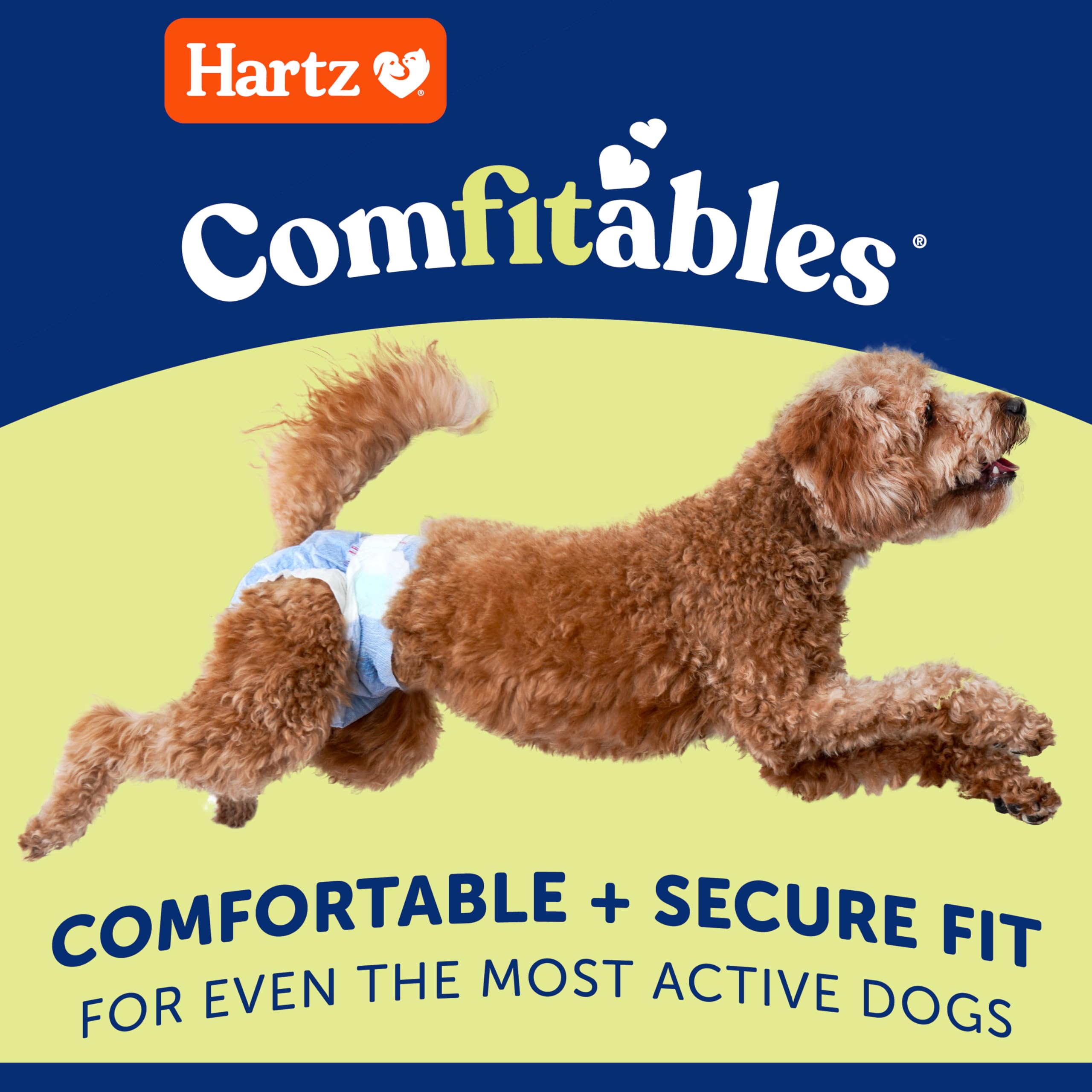 Hartz Comfitables: onglets ajustables-repositionnables pour un ajustement précis