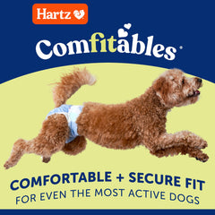Hartz Comfitables: onglets ajustables-repositionnables pour un ajustement précis