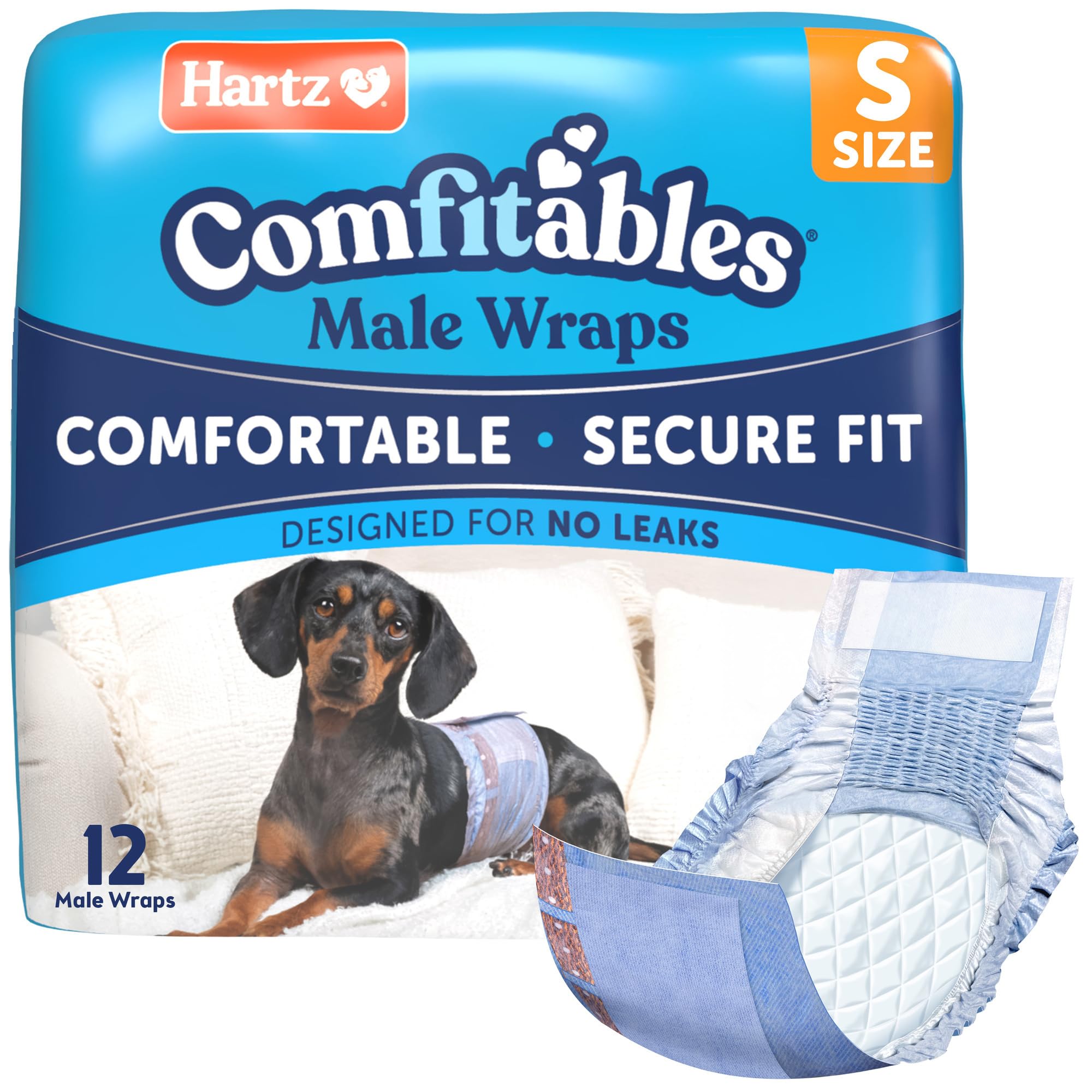 Hartz Comfitables : ceinture extensible pour un ajustement confortable.