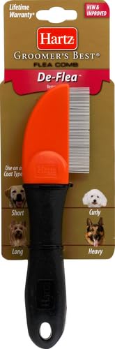 Hartz Groomer's Best: dents fines pour detourage des poils et nœuds.