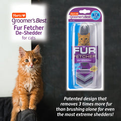 Hartz Groomer’s Best Fur Fetcher – deshedding sans lames grâce aux micro-peignes.