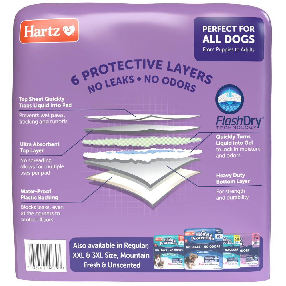 Hartz Home Protection: bordures et arrière plastique anti-fuites