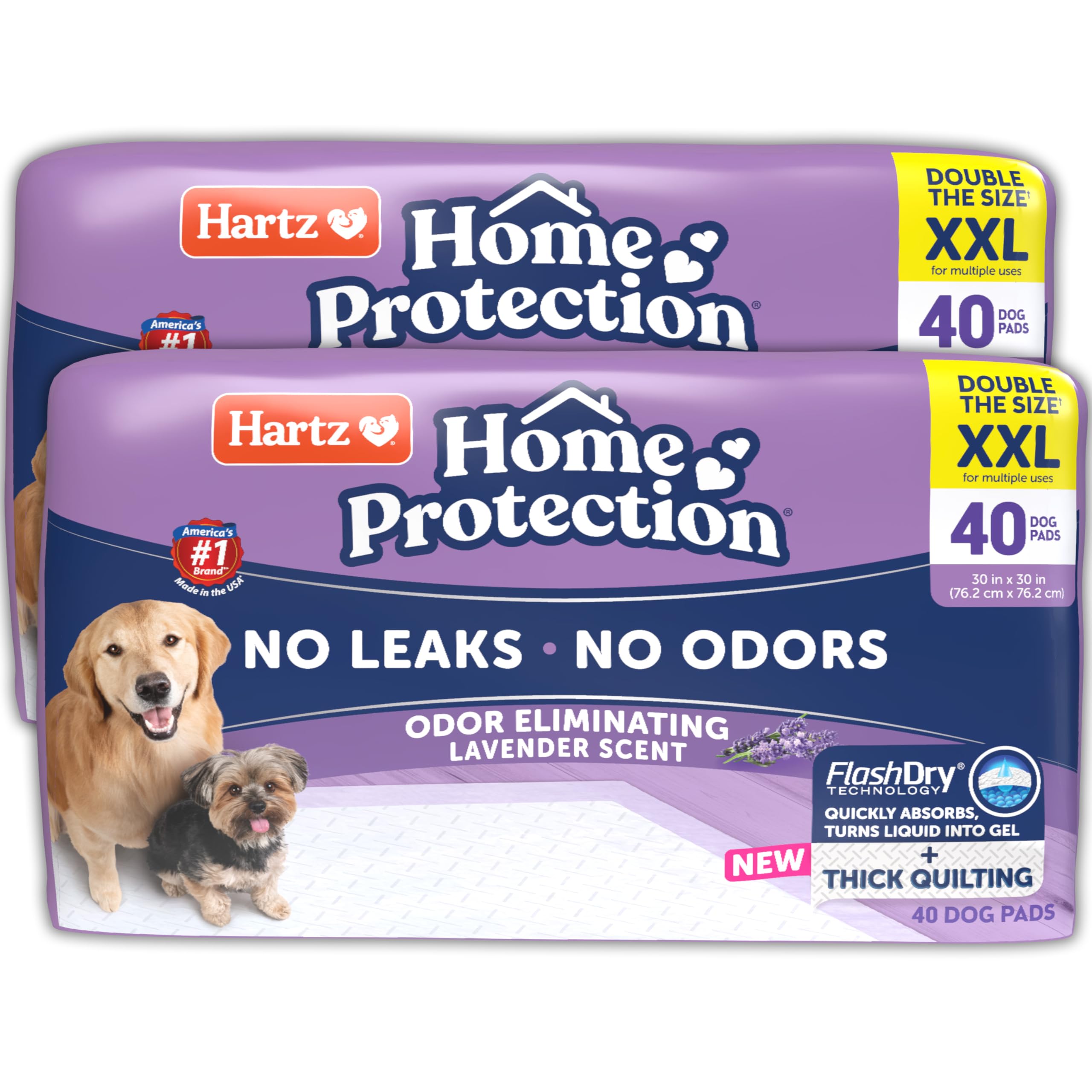 Hartz Home Protection tapis-chien absorption supérieure pour protéger les sols
