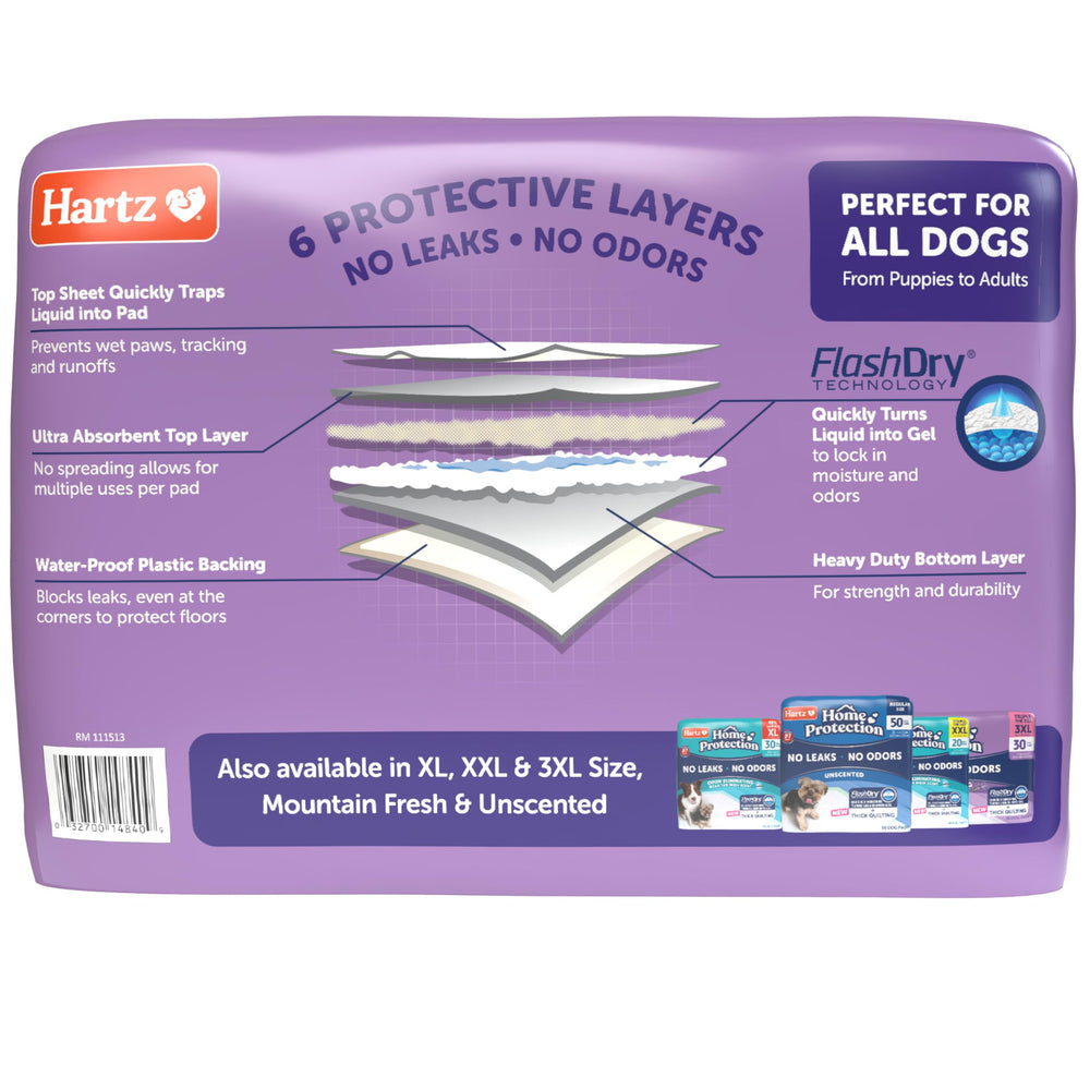 Hartz Home Protection pratique pour les voyages et déplacements.