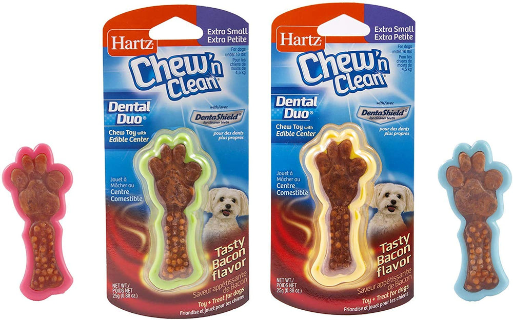 Jouet durable Hartz: meilleure résistance pour le masticage chez le petit chien.