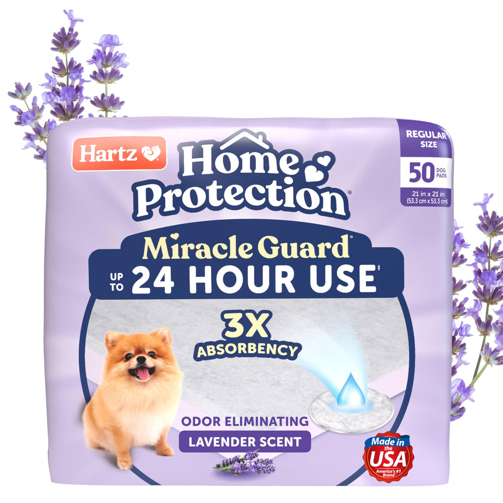 Hartz Miracle Guard: coussins absorbants 3x pour moins de changements