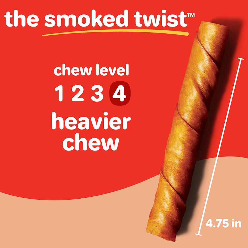 Hartz Oinkies arômes fumés, stimulation de l'appétit.