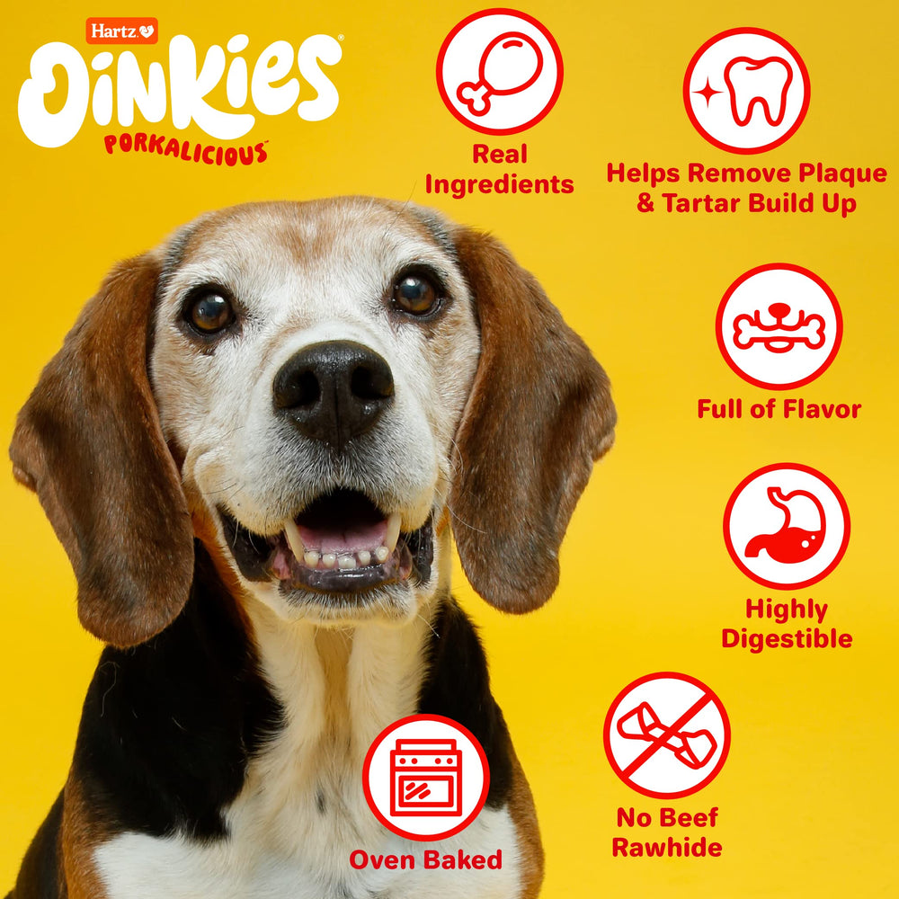 Emballage Hartz Oinkies 8 pièces facile à portionner
