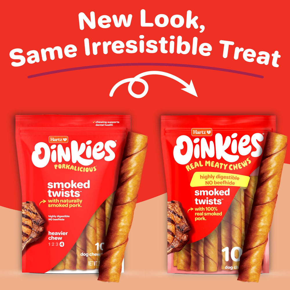 Sachet Hartz Oinkies refermable pour conserver la fraîcheur.