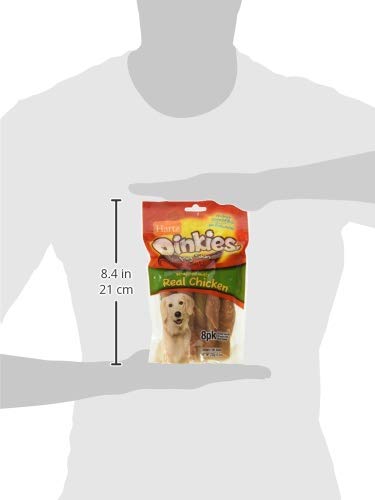 Hartz Oinkies Jerky Twists: sans-cuir-brut-boeuf, option digeste.
