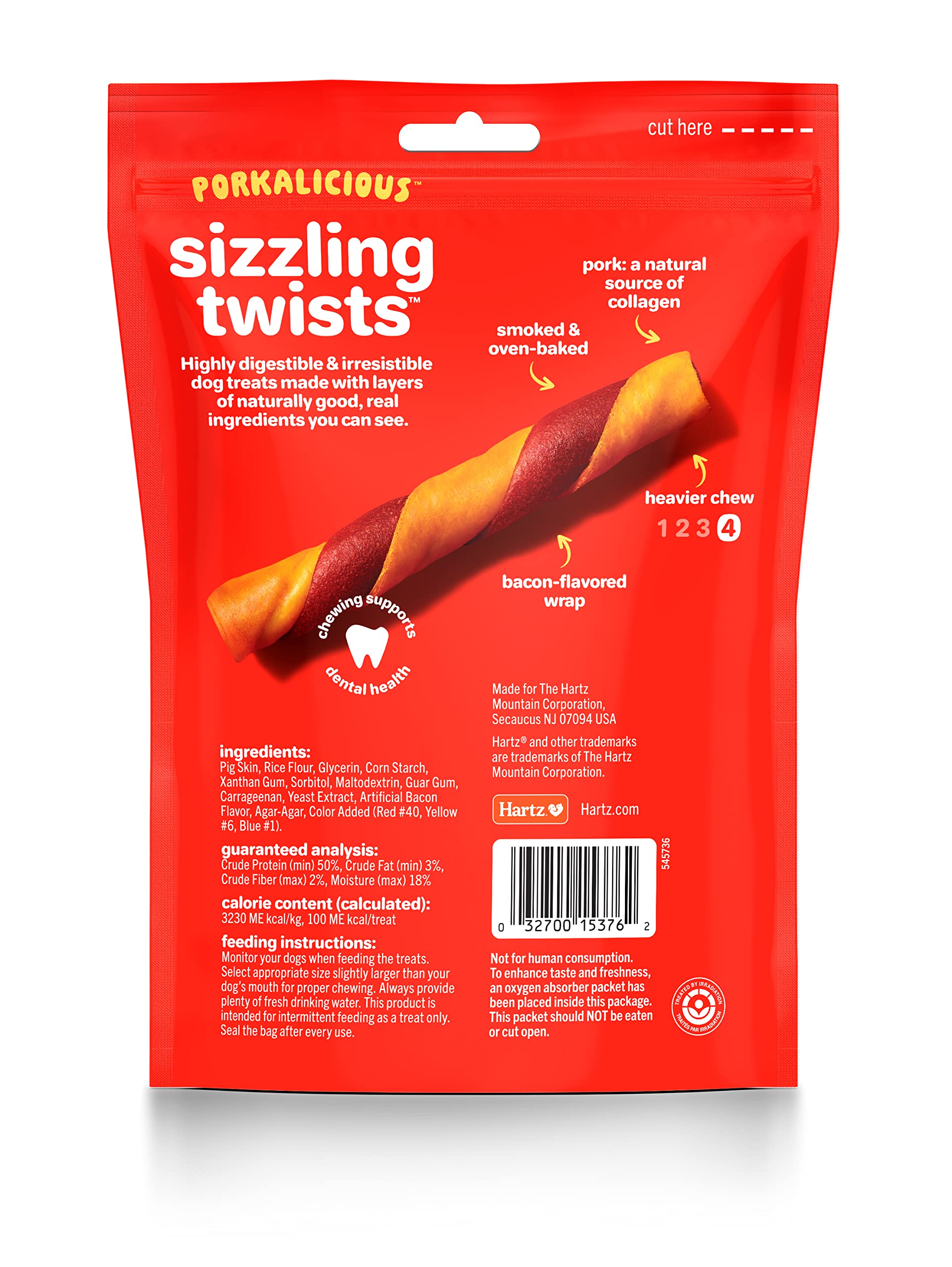 Friandises Hartz Oinkies sans peau de boeuf