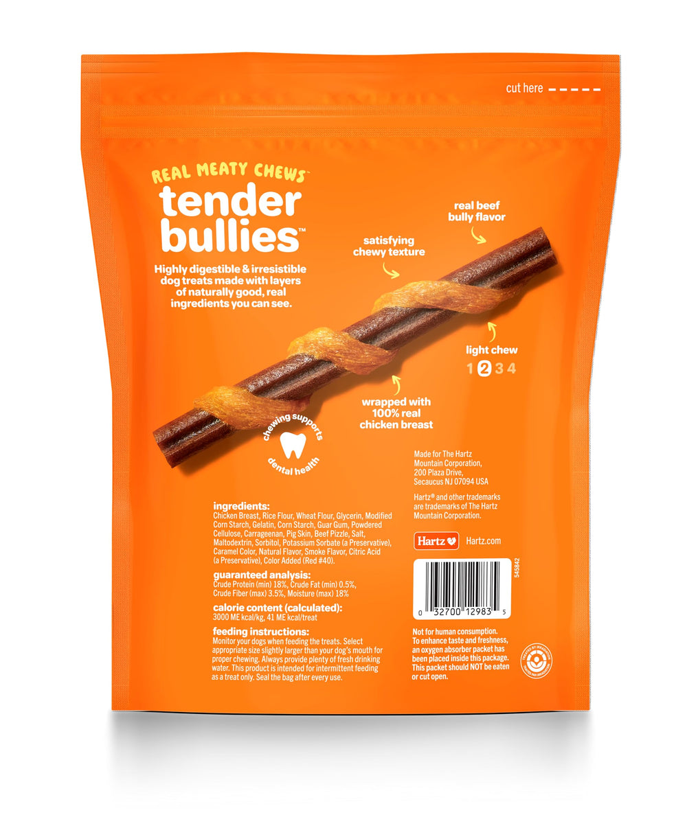 Hartz Oinkies Tender Bullies – arôme poulet grillé pendant l’entraînement.
