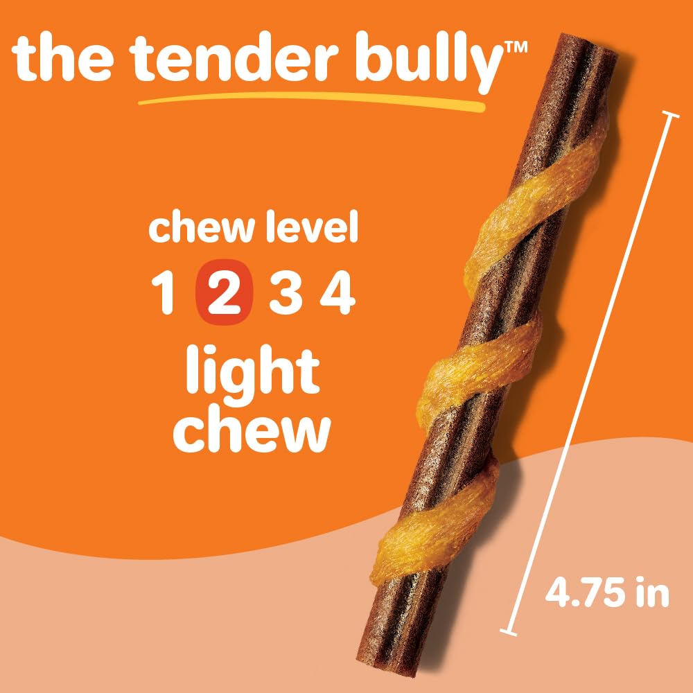 Hartz Oinkies Tender Bullies – sans cuir de boeuf, option digeste.