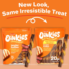 Hartz Oinkies Tender Bullies – texture masticatoire pour mastication soutenue.
