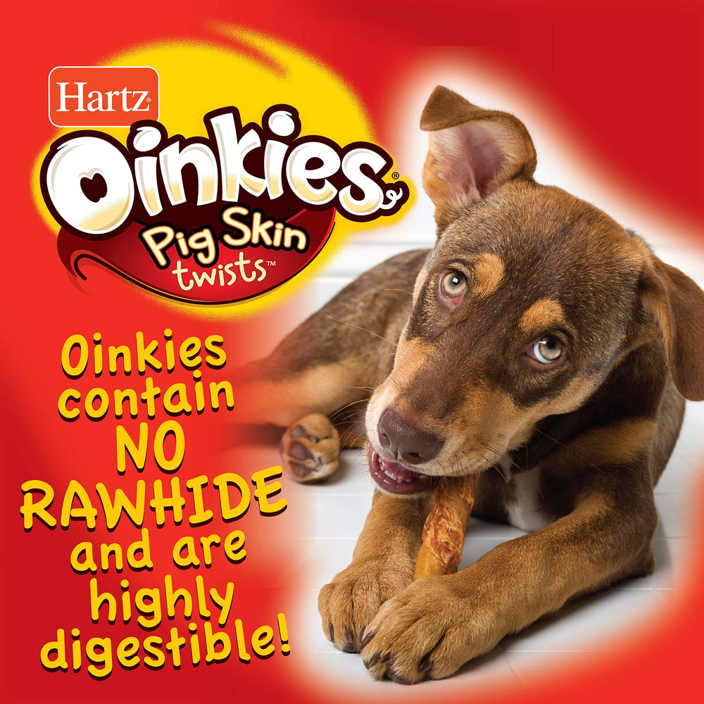 Oinkies Hartz: tiges peau de porc et poulet, croquant savoureux pour sessions de jeu