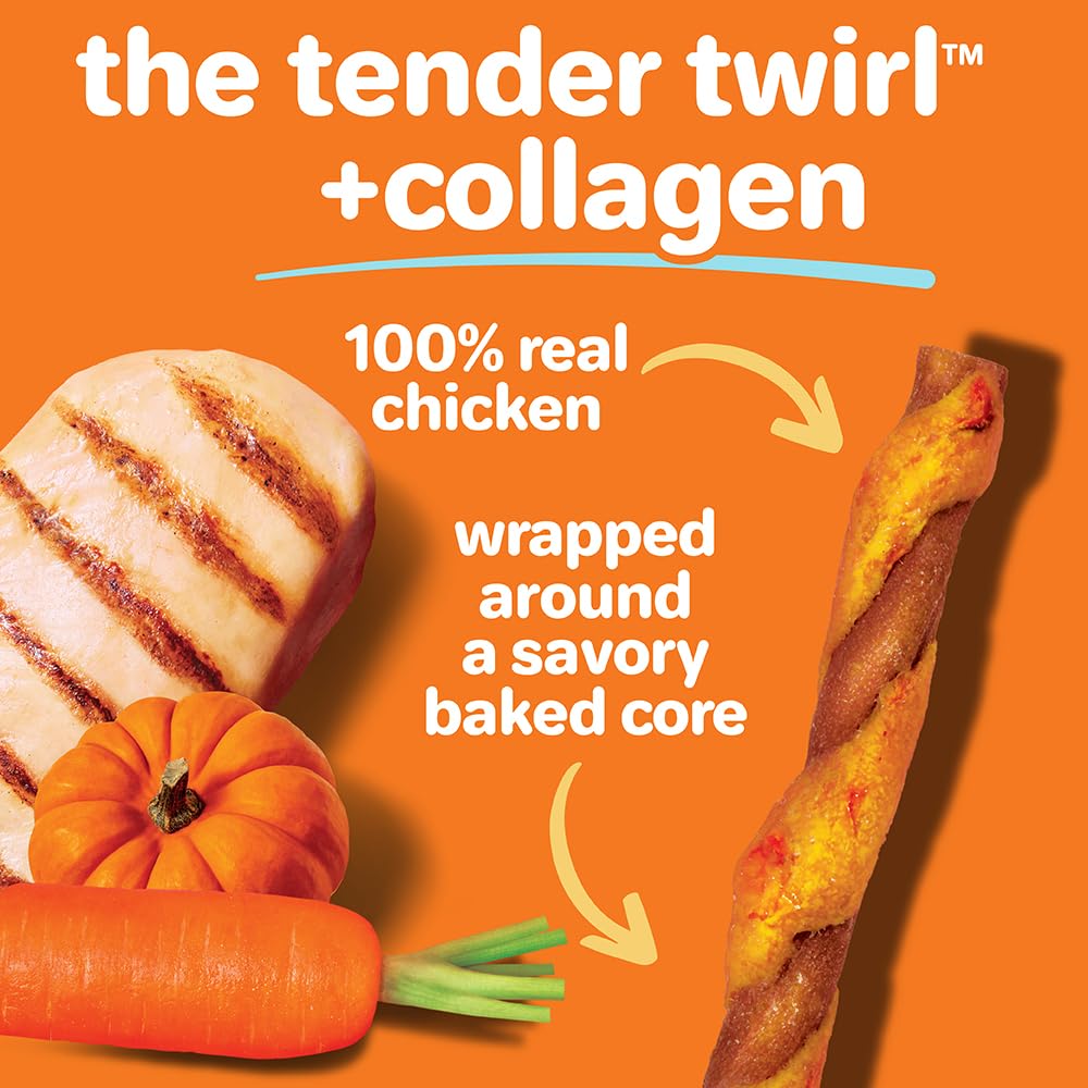 Hartz Oinkies Twirls Mélange Collagène : soutien potentiel de la peau et des articulations