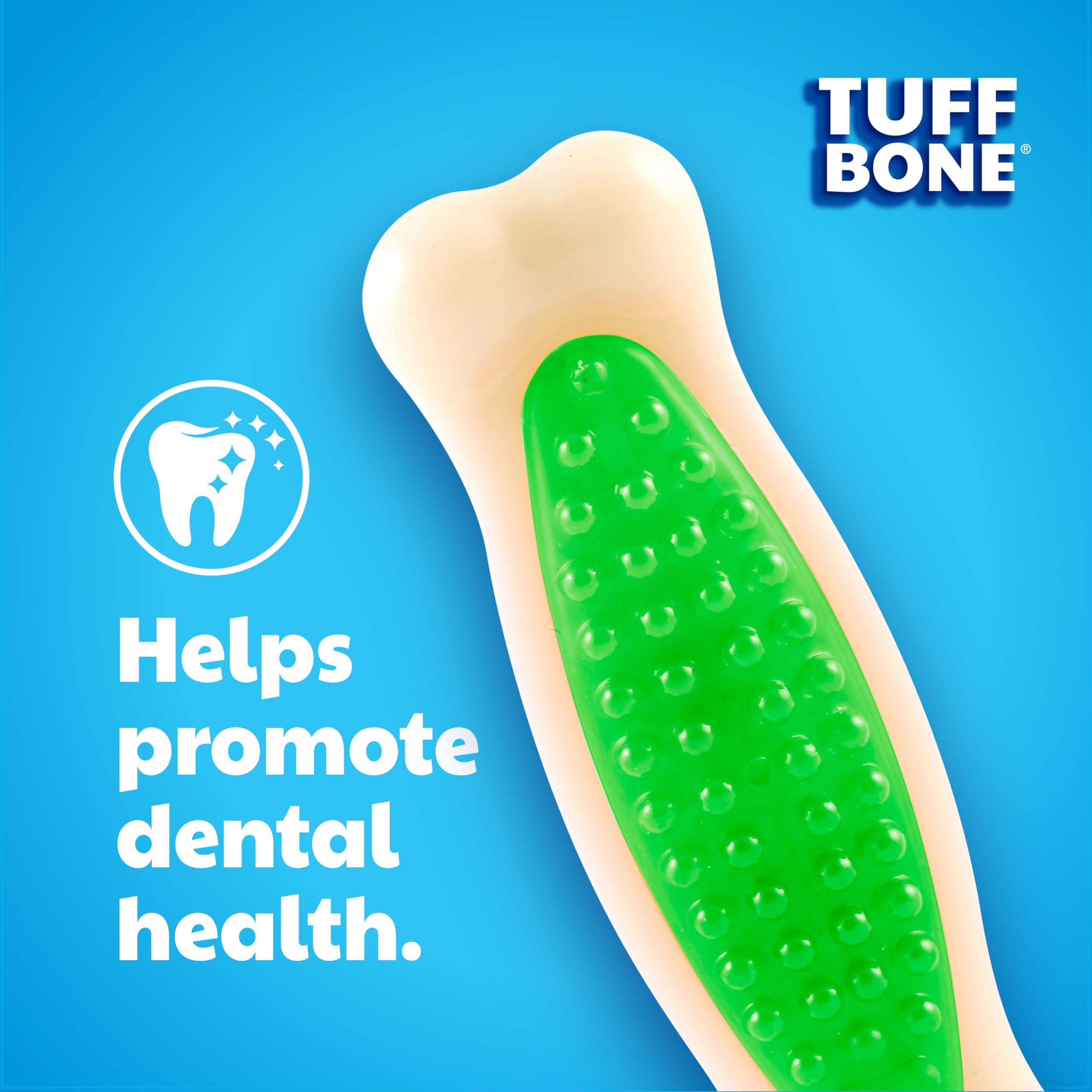Hartz Os Tuff Bone dureté nylon et polyuréthane, matériau durable