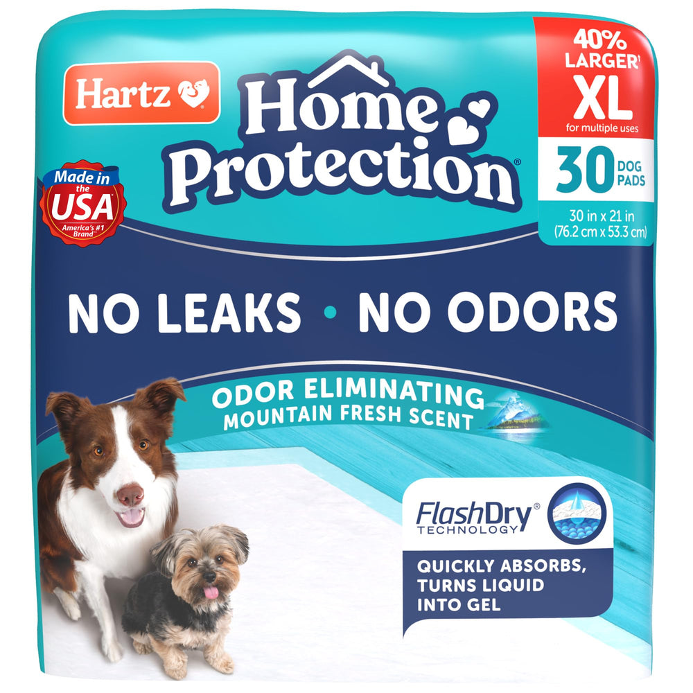 Hartz Home Protection – absorption supérieure pour chien et sol sec
