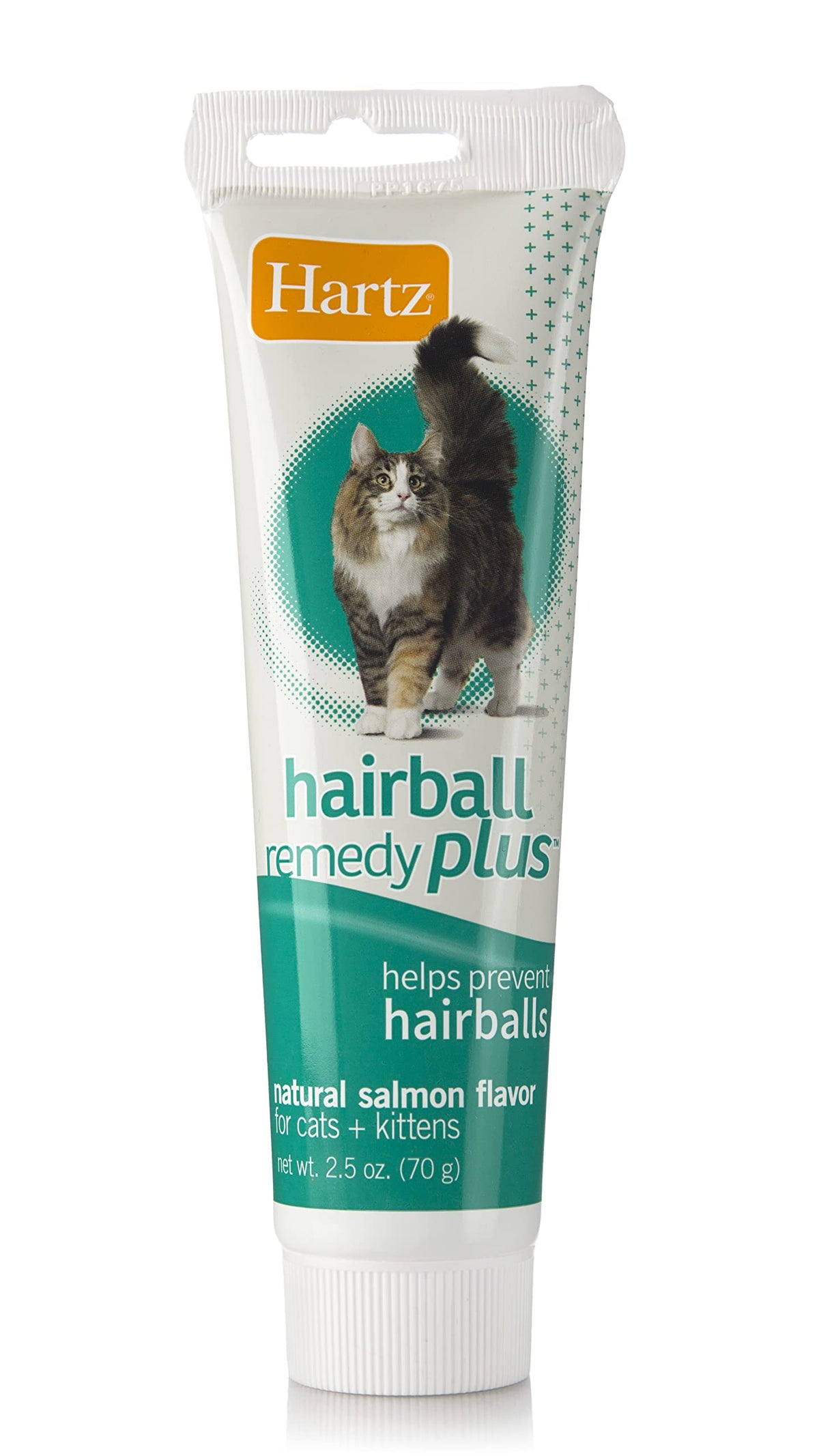 Pâte Hartz Remède Boules de Poils au Saumon, tube pratique.