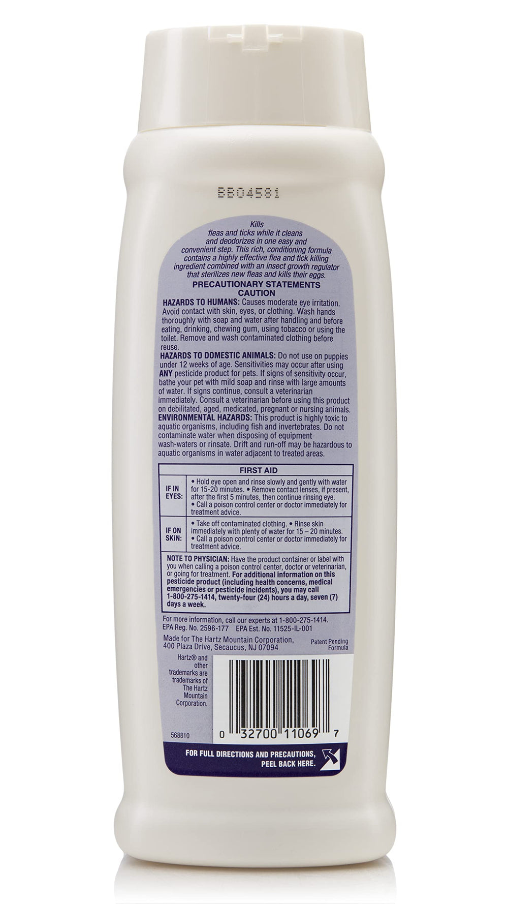 Hartz UltraGuard Pro : mousse-shampooing-riche couvre le pelage pour un rinçage efficace.