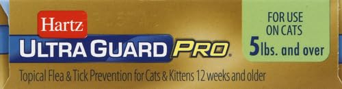 Hartz UltraGuard Pro: packaging triple-tubes pour une protection sur trois mois.