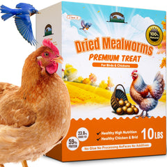 HATORTOP vers de farine séchés, source protéique pour poules et oiseaux.