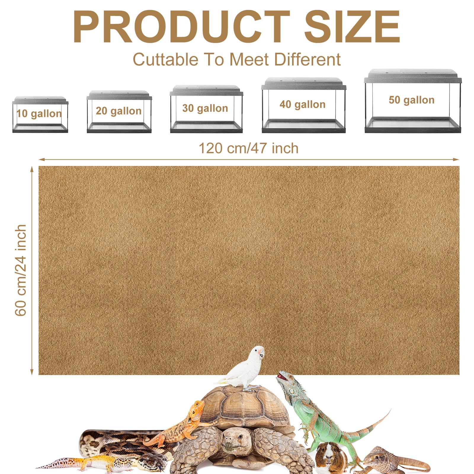 Confort Haull – tapis reptile doux sous les pattes et adapté aux habitats intérieurs.