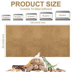 Confort Haull – tapis reptile doux sous les pattes et adapté aux habitats intérieurs.