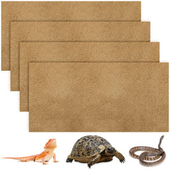Tapis Reptile Haull pour terrarium 120 x 60 cm, doux et durable.