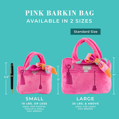 Détails brodés Chic sur Barkin Bag pour un look élégant pendant les promenades.