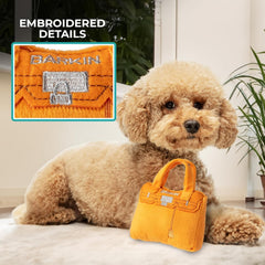 Barkin Bag par Haute Diggity Dog, sifflet interactif pour stimuler l'engagement du chien.