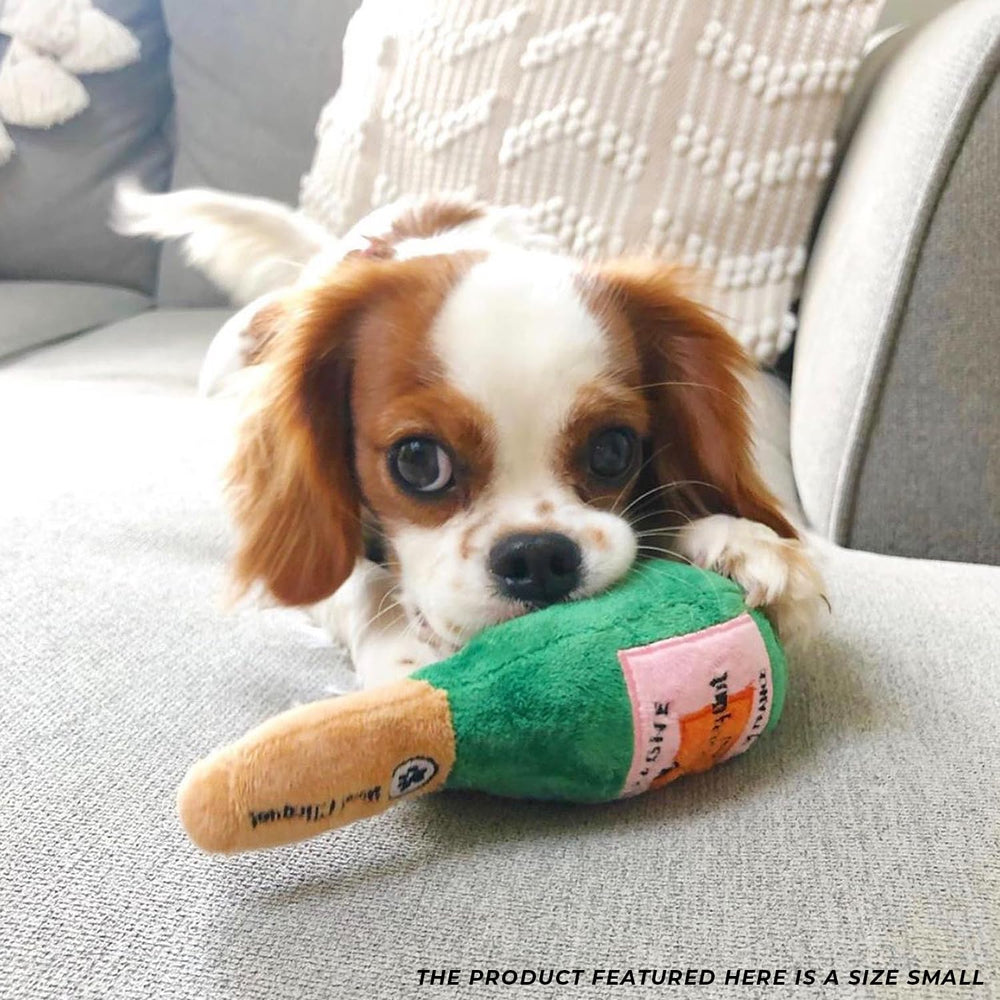 Woof Clicquot Rose, cadeau anniversaire parfait pour chien.