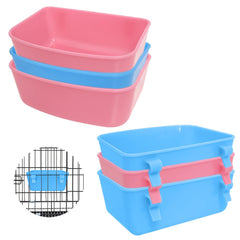 Hautllaif distributeur suspendu bleu – alimentation facile et fixation sécurisée pour cage