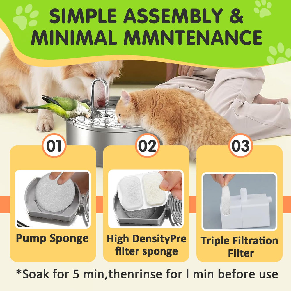 Mise en place simple : tremper 5 minutes et rincer 1 minute.