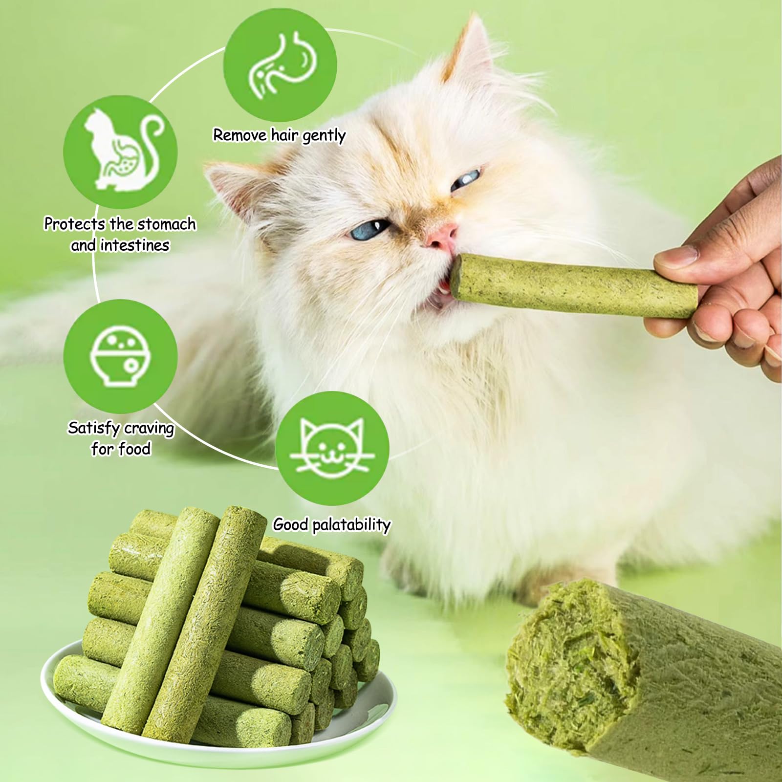 Sans conservateurs et colorants, snack sain HavenJanny pour chats