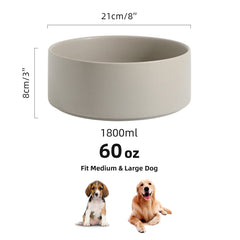 Bol chien Havniva grande capacité 60oz, parfait pour gros chiens.