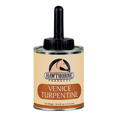 Bouteille Hawthorne Venice Turpentine de 16 oz, antiseptique potentiel pour petites blessures.
