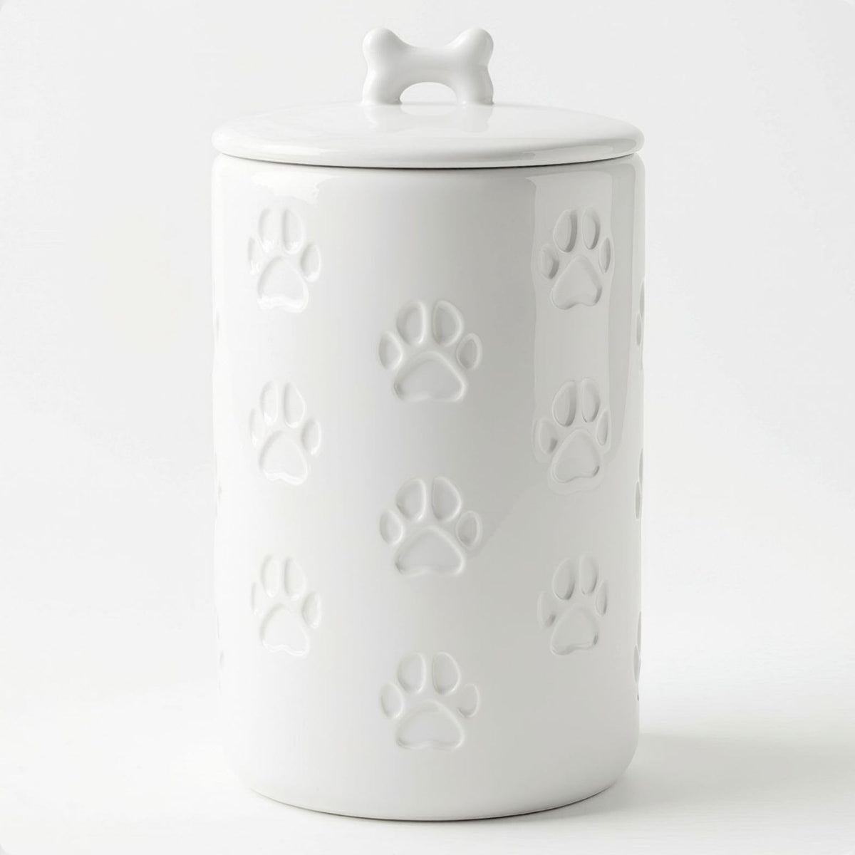 HB Design Co Contenant gourmand chien 7 tasses, rangement pratique pour friandises.