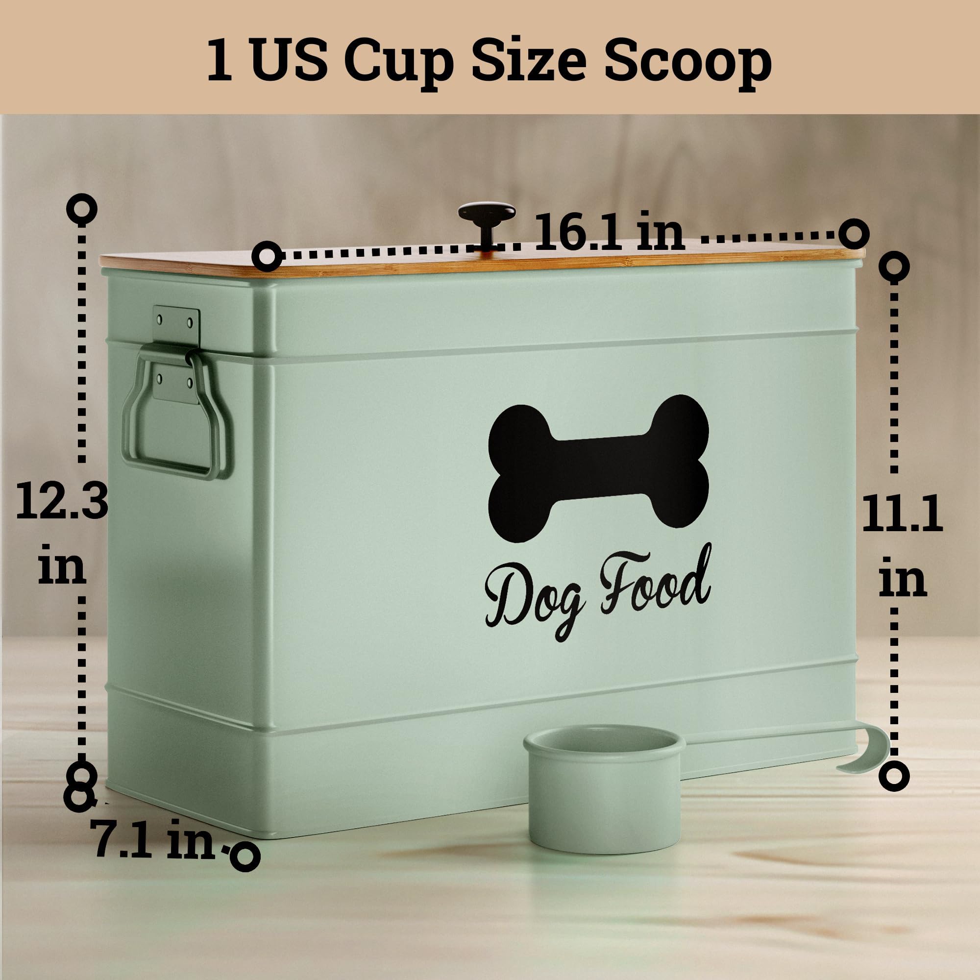 HB Design Co conteneur pratique pour garde-manger et rangement