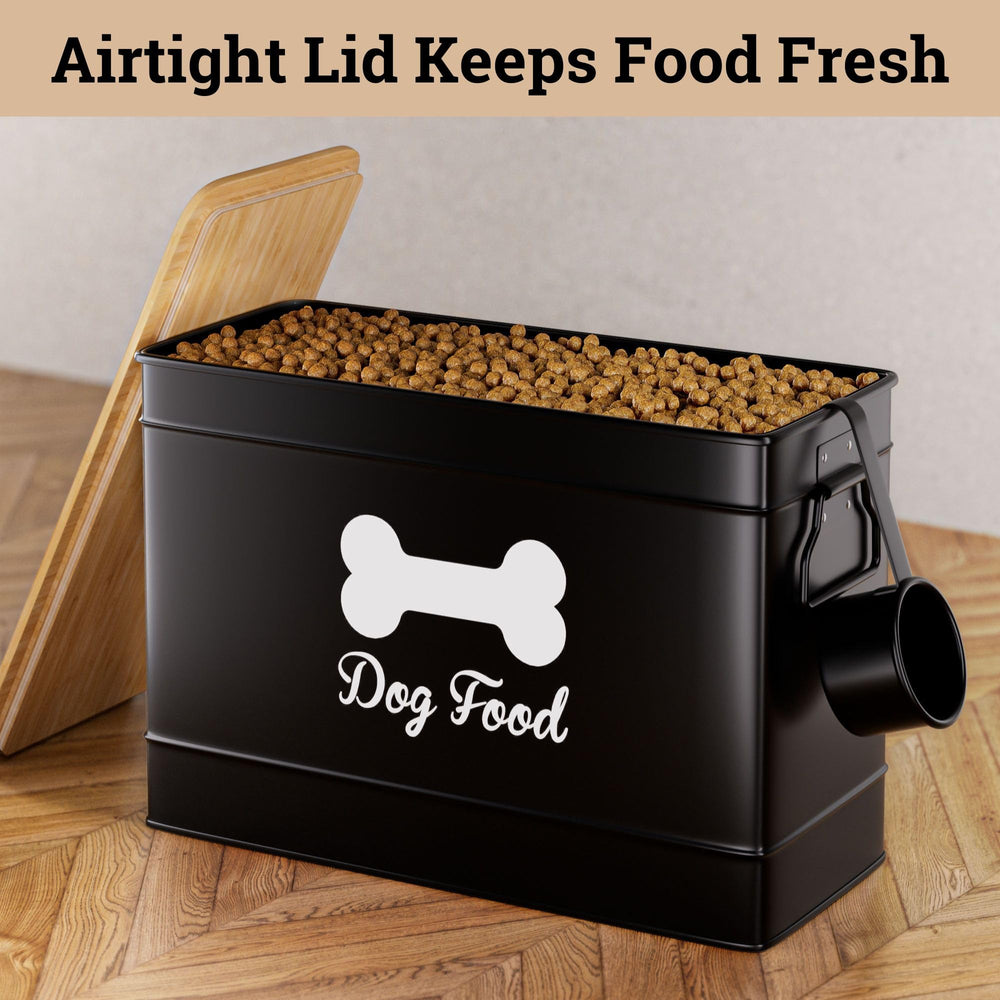 HB Design Co Pelle métallique 1 tasse pour doser facilement les croquettes