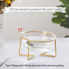 Bol HCHLQLZ chat 480 ml, parfait pour petits chats et chiots.